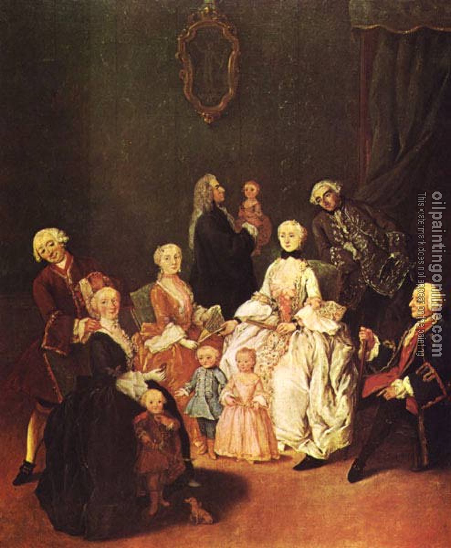 Pietro Longhi - Patrician Family